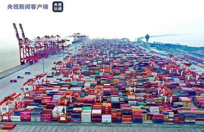 4350萬標準箱!上海港集裝箱吞吐量今年創歷史新高